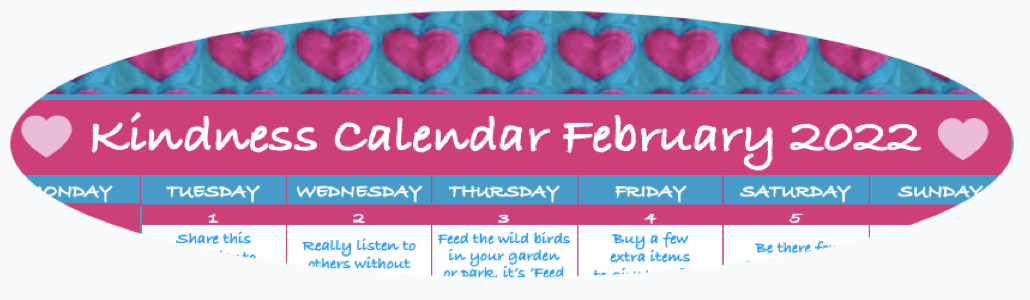 Kindness Calendar 2022 Kindness Calendar February 2022 – Make Today Happy